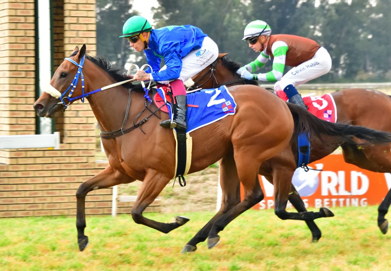 Sparkling Jubilee wins her Maiden. (JC Photos).